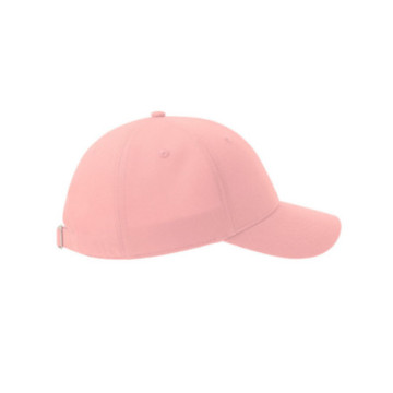 Casquette en coton bio et polyester recyclé 6 pans Atlantis® couleur
