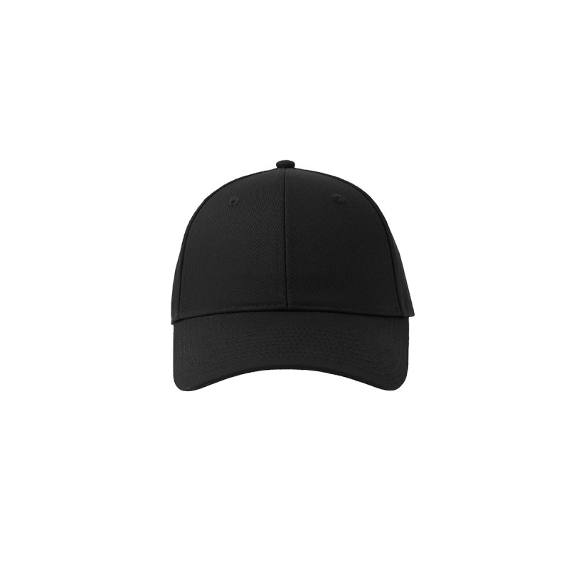 Casquette en coton bio et polyester recyclé 6 pans Atlantis® couleur