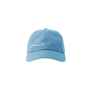 Casquette 6 pans en coton bio et recyclé Atlantis® couleur