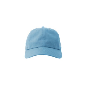 Casquette 6 pans en coton bio et recyclé Atlantis® couleur