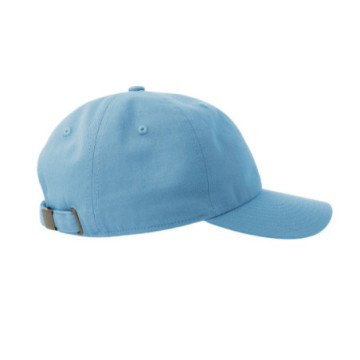 Casquette 6 pans en coton bio et recyclé Atlantis® couleur