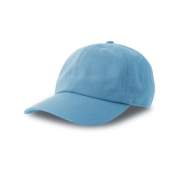 Casquette 6 pans en coton bio et recyclé Atlantis® couleur