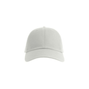 Casquette 6 pans en coton bio et recyclé Atlantis® blanche