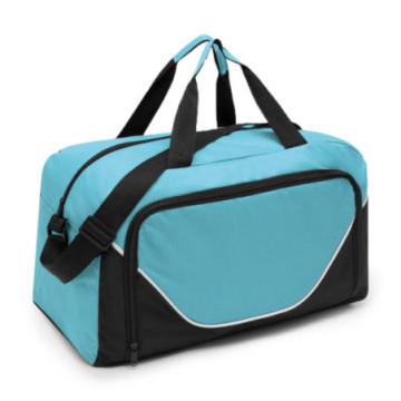 Sac de sport noir-turquoise