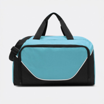 Sac de sport noir-turquoise