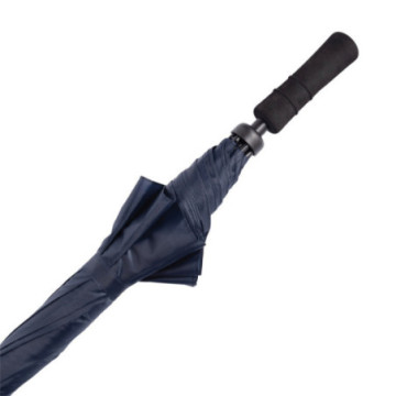 Parapluie golf tempête ouverture manuelle bleu marine