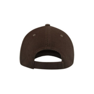 Casquette 6 pans en polyester recyclé velours côtelé Atlantis®