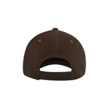 Casquette 6 pans en polyester recyclé velours côtelé Atlantis®