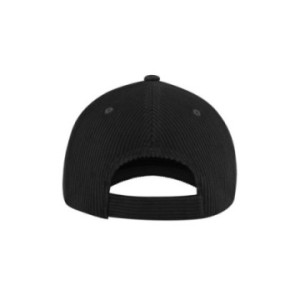 Casquette 6 pans en polyester recyclé velours côtelé Atlantis®