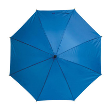 Parapluie canne ouverture automatique bleu royal