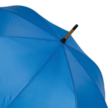 Parapluie canne ouverture automatique bleu royal