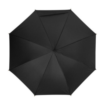 Parapluie canne en rPET ouverture automatique noir