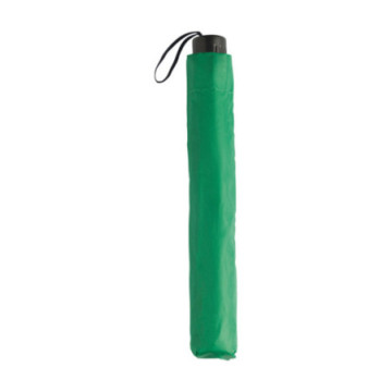 Parapluie pliable ouverture & fermeture manuelles vert