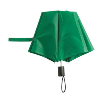 Parapluie pliable ouverture & fermeture manuelles vert