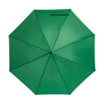 Parapluie pliable ouverture & fermeture manuelles vert