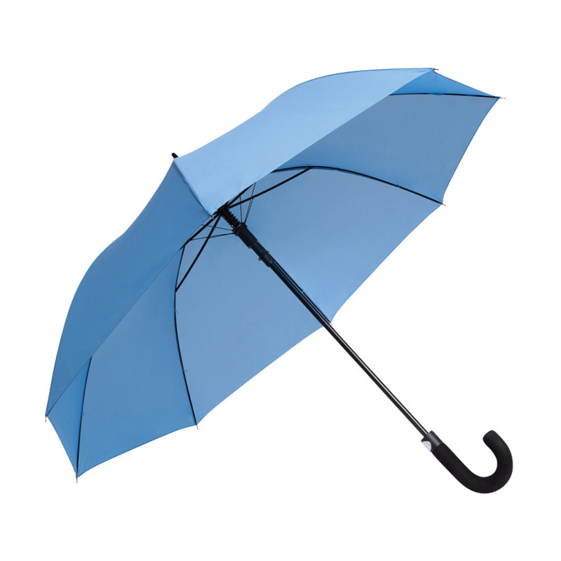 Parapluie golf tempête ouverture automatique bleu azur