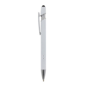 Stylo stylet en aluminium toucher gomme