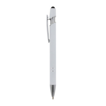 Stylo stylet en aluminium toucher gomme