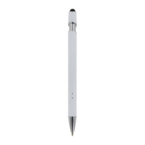 Stylo stylet en aluminium toucher gomme
