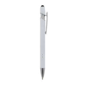 Stylo stylet en aluminium toucher gomme