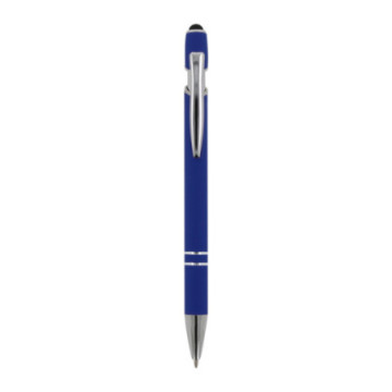 Stylo stylet en aluminium toucher gomme