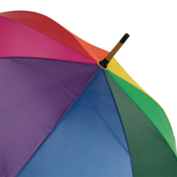 Parapluie canne ouverture automatique multicolore