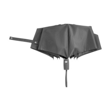 Parapluie pliable tempête ouverture & fermeture automatiques gris