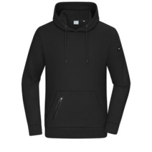 Sweat-shirt à capuche homme coton bio et polyester recyclé Daiber®