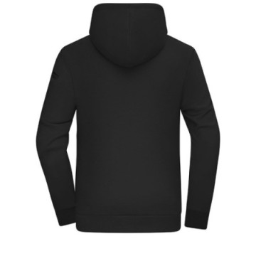 Sweat-shirt à capuche homme coton bio et polyester recyclé Daiber®
