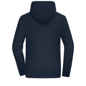 Sweat-shirt à capuche homme coton bio et polyester recyclé Daiber®