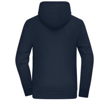 Sweat-shirt à capuche homme coton bio et polyester recyclé Daiber®