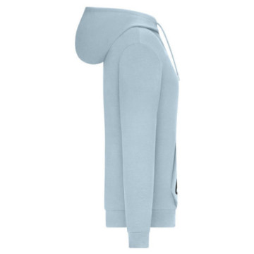Sweat-shirt à capuche femme coton bio et polyester recyclé Daiber®