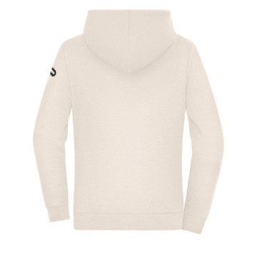 Sweat-shirt à capuche femme coton bio et polyester recyclé Daiber®