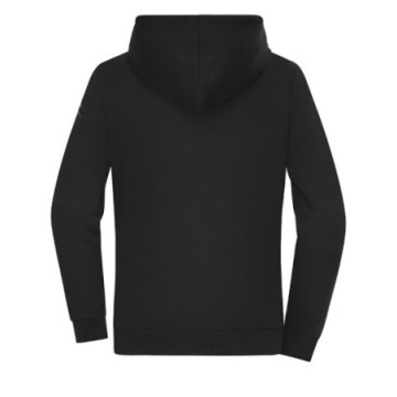 Sweat-shirt à capuche femme coton bio et polyester recyclé Daiber®