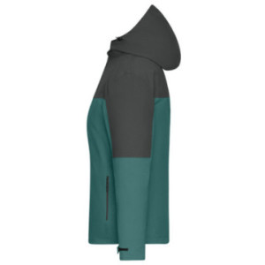 Veste femme softshell en rPET doublure matelassée amovible Daiber®