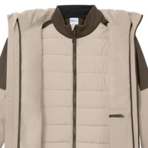 Veste femme softshell en rPET doublure matelassée amovible Daiber®