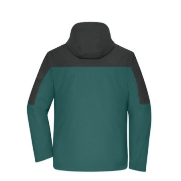 Veste homme softshell en rPET doublure matelassée amovible Daiber®