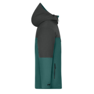 Veste homme softshell en rPET doublure matelassée amovible Daiber®