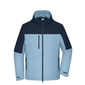 Veste homme softshell en rPET doublure matelassée amovible Daiber®