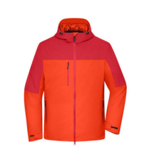 Veste homme softshell en rPET doublure matelassée amovible Daiber®