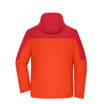 Veste homme softshell en rPET doublure matelassée amovible Daiber®