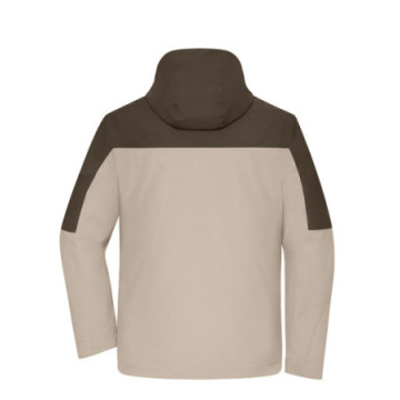 Veste homme softshell en rPET doublure matelassée amovible Daiber®