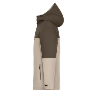 Veste homme softshell en rPET doublure matelassée amovible Daiber®