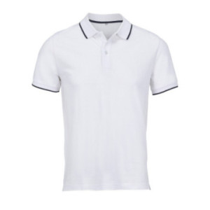 Polo mixte Sol's® Palermo blanc