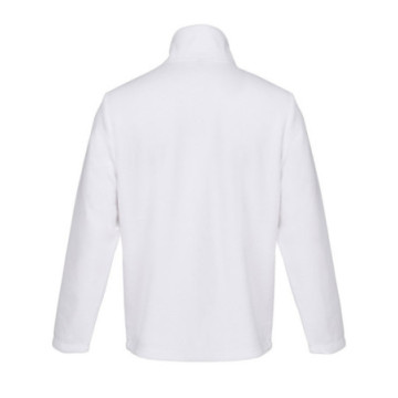 Veste micropolaire zippée mixte recyclée Sol's® Nitro blanc