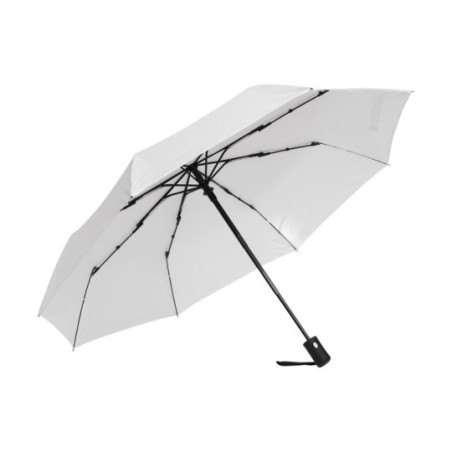 Parapluie pliable tempête ouverture & fermeture automatiques blanc