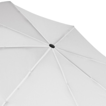 Parapluie pliable tempête ouverture & fermeture automatiques blanc