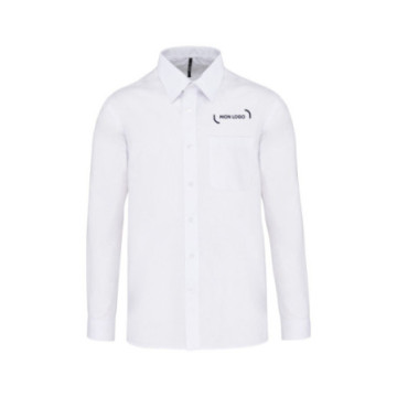 Chemise manches longues homme Kariban® blanche