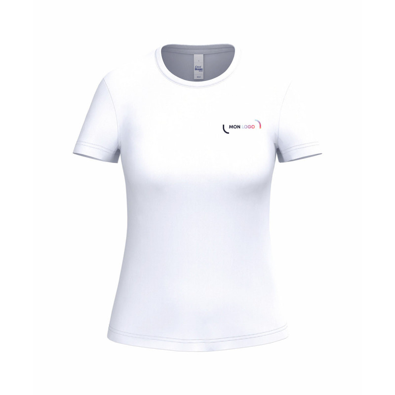 Tee-shirt femme iDeal Basic® iDeal190 blanc