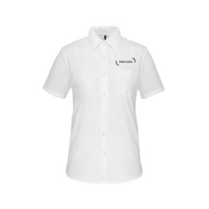 Chemise manches courtes femme Kariban® blanche